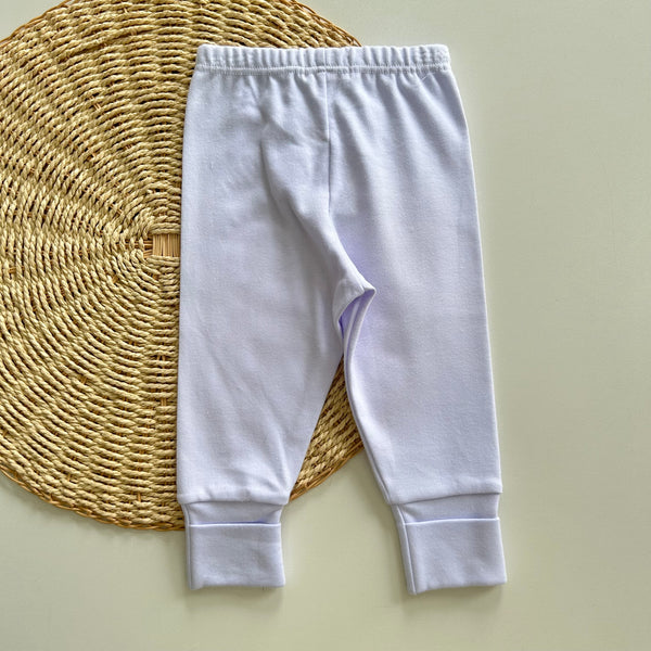 Calça Mijão Algodão Egípcio Branca - Mini&CO