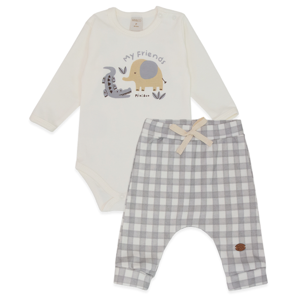 Conjunto  Body My Friends e Calça - Roar