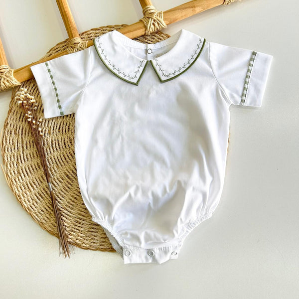 Body Golinha Bordada Oliva