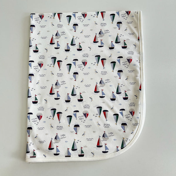Manta Dupla Face Navy