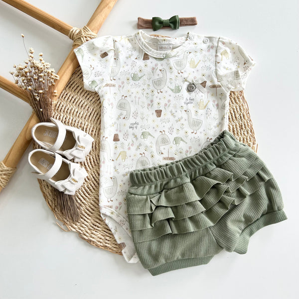 Conjunto Body e Short Babadinho - Little Sweet