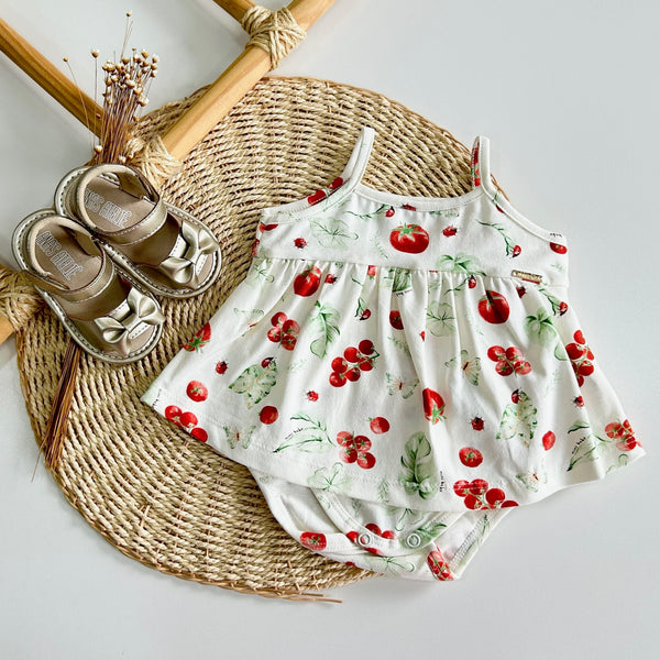 Body Vestido Tomates - NINI&BAMBINI