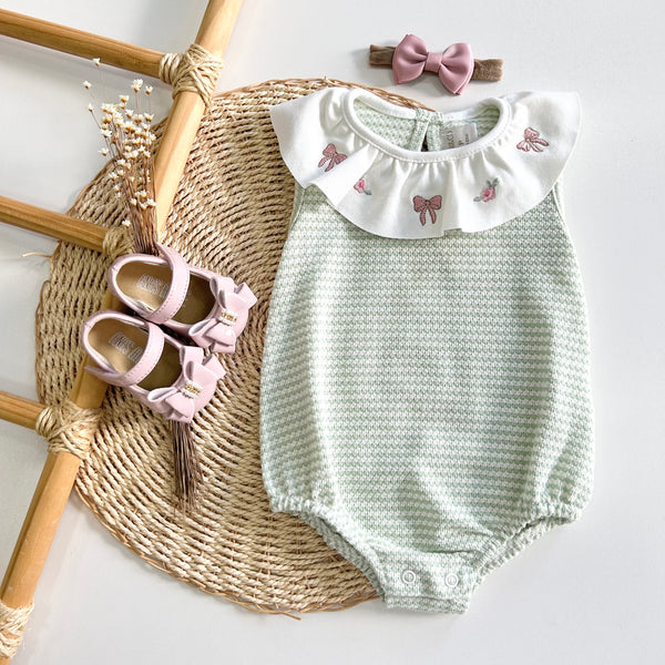 Romper Banho de Sol Golinha Babado - Esquilinhas