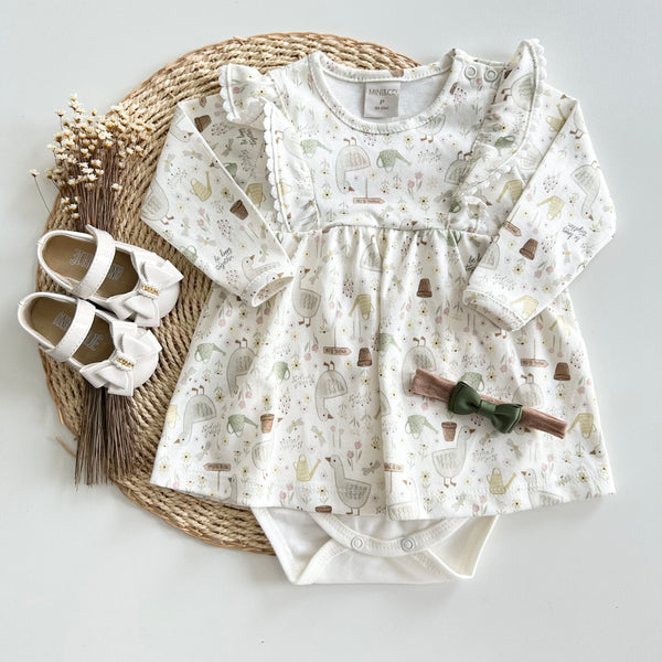 Vestido Body Manga Longa - Little Sweet