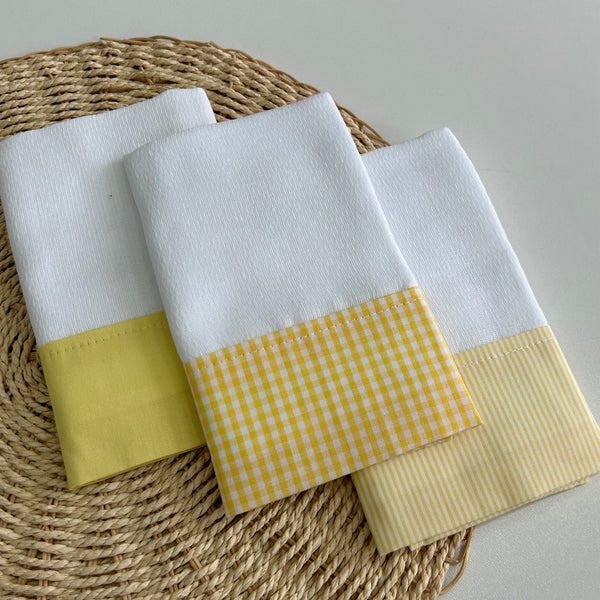 Kit 3 Paninhos de Boca - Ana´s Ateliê