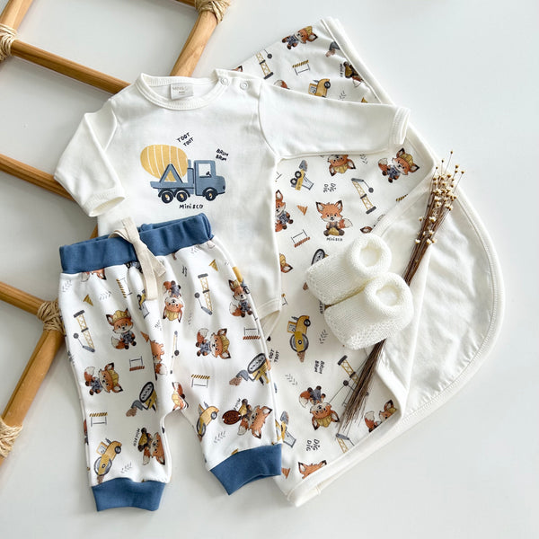 Conjunto Body e Calça - Raposinha