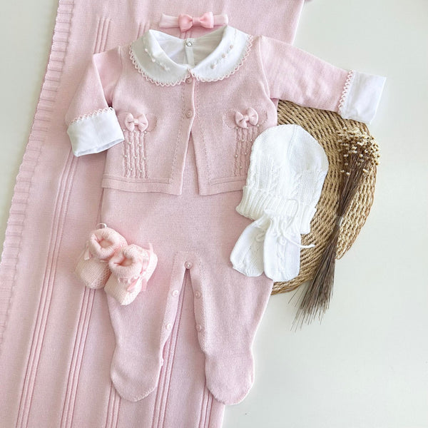 Saida Maternidade Laço - Rosa Bebe