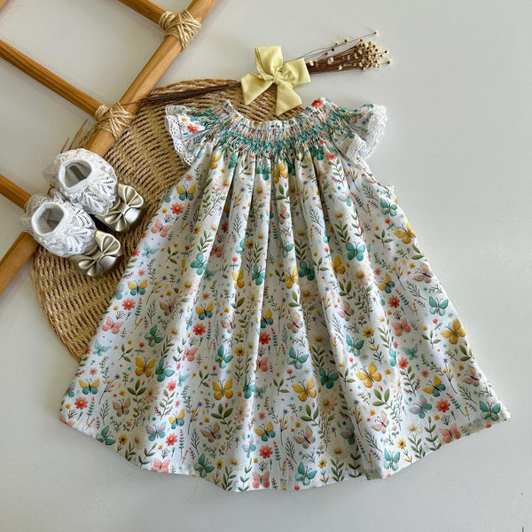 Vestido Casinha de Abelha - Estampa Mariana