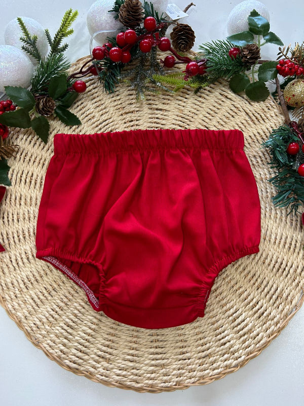 Tapa Fralda Vermelho Natalino | Coleção Magia