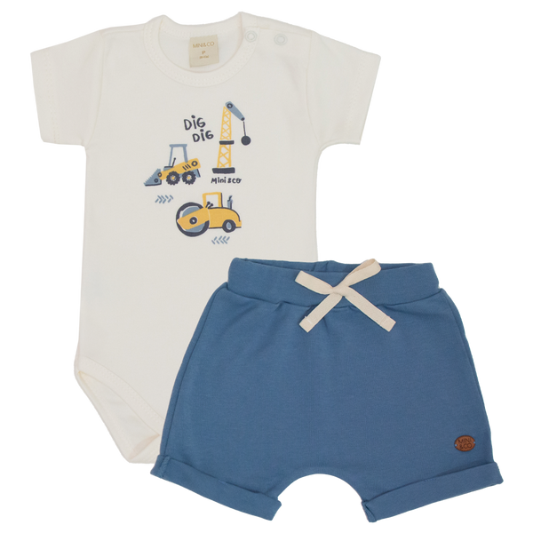 Conjunto Body Dig Dig e Short - Raposinha